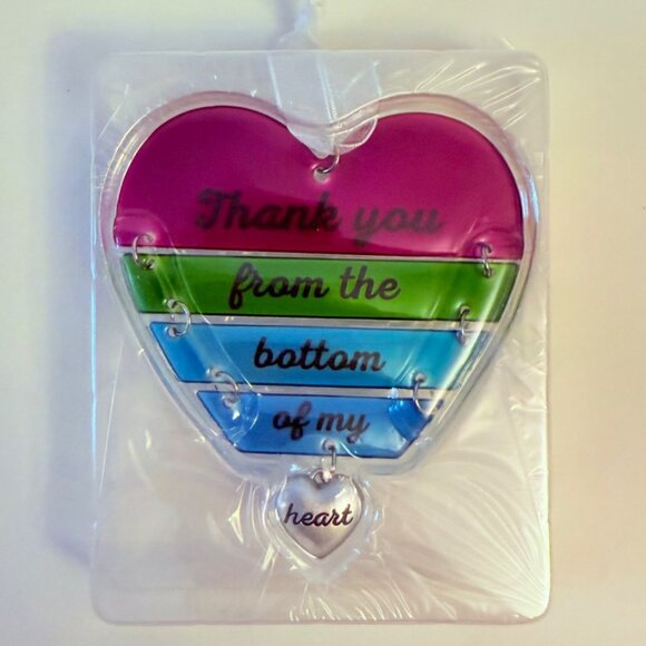 Hallmark Keepsake Thank You Gift Ornament Decoration Heart Appreciation 2020 - Picture 7 of 9